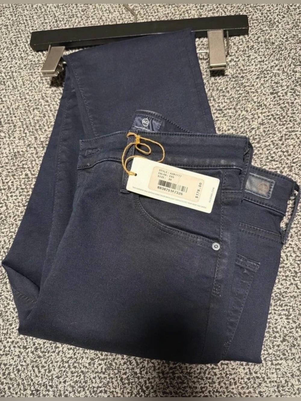 Ag Adriano Goldschmied Skinny Jeans in Dark Navy